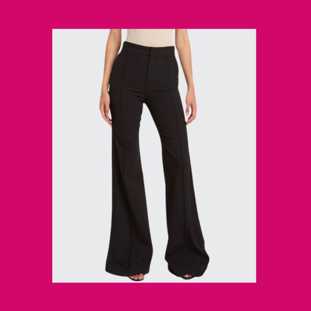Chloé Midnight Cotton Flare Pants